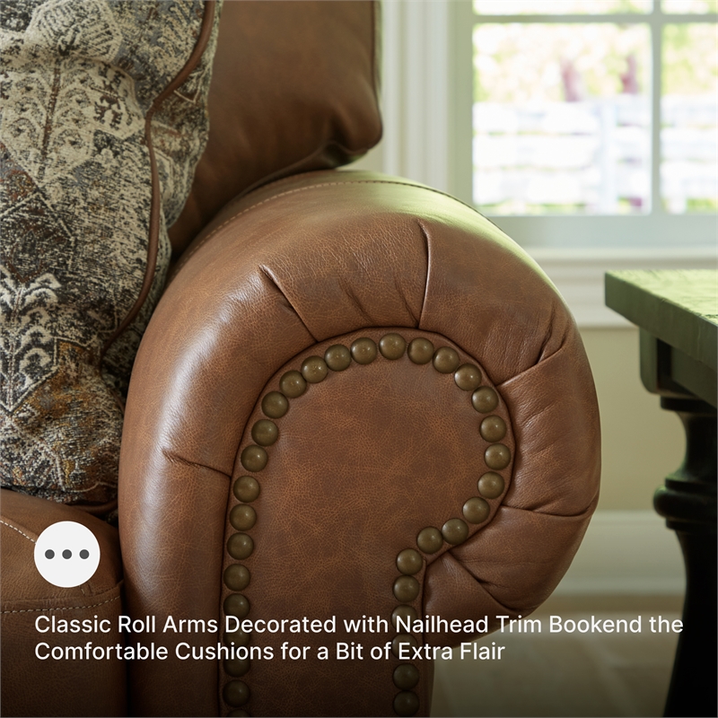 Signature Design by Ashley Carianna Caramel Oversized Chair