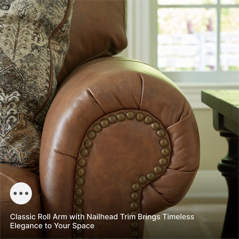 Signature Design by Ashley Carianna Caramel Oversized Chair