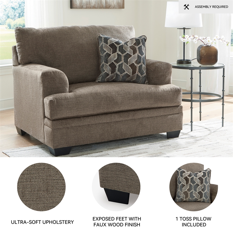 Signature Design by Ashley Stonemeade Nutmeg Oversized Chair
