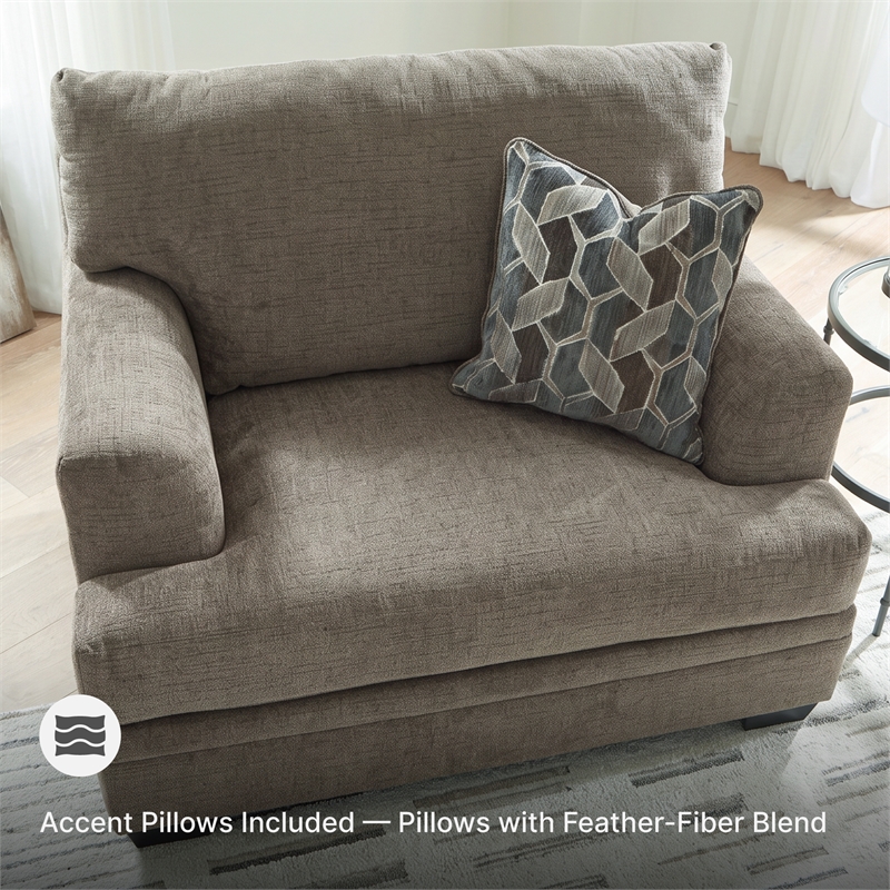 Signature Design by Ashley Stonemeade Nutmeg Oversized Chair