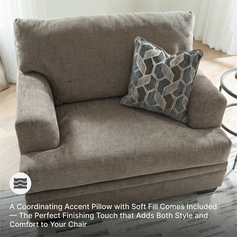 Signature Design by Ashley Stonemeade Nutmeg Oversized Chair