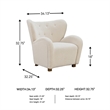 Signature Design by Ashley Larbell Ecru Accent Chair