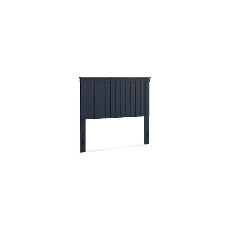 Signature Design by Ashley Landocken Brown & Blue Full Panel Headboard