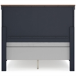 Signature Design by Ashley Landocken Brown & Blue Full Panel Headboard