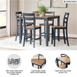 Ashley Furniture Gesthaven Blue Counter Height Dining Table Set - Set of 5