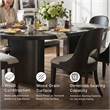 Signature Design by Ashley Rowanbeck Black Dining Table