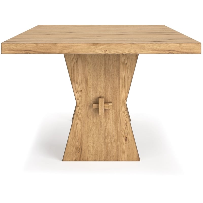 Signature Design by Ashley Galliden Light Brown Dining Table