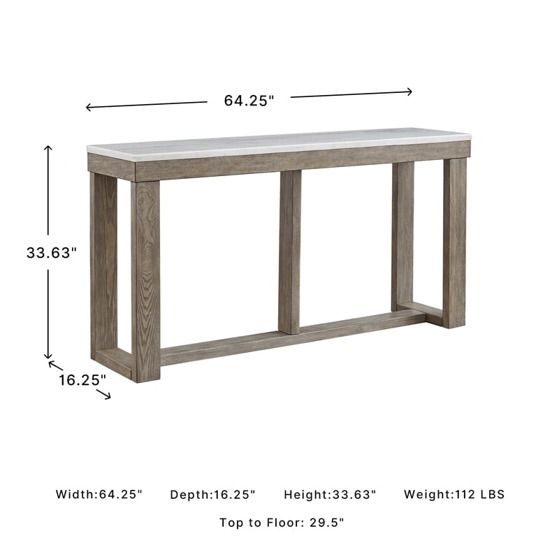 Signature Design by Ashley Loyaska Brown & Ivory Coffee Table