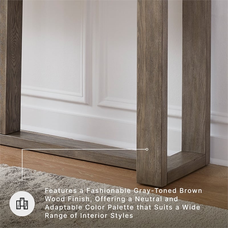 Signature Design by Ashley Loyaska Brown & Ivory Coffee Table