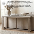 Signature Design by Ashley Loyaska Brown & Ivory Coffee Table