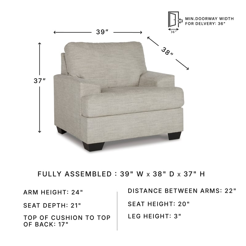 Signature Design by Ashley Vayda Pebble Chair