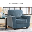 Signature Design by Ashley Cashton Blue Chair