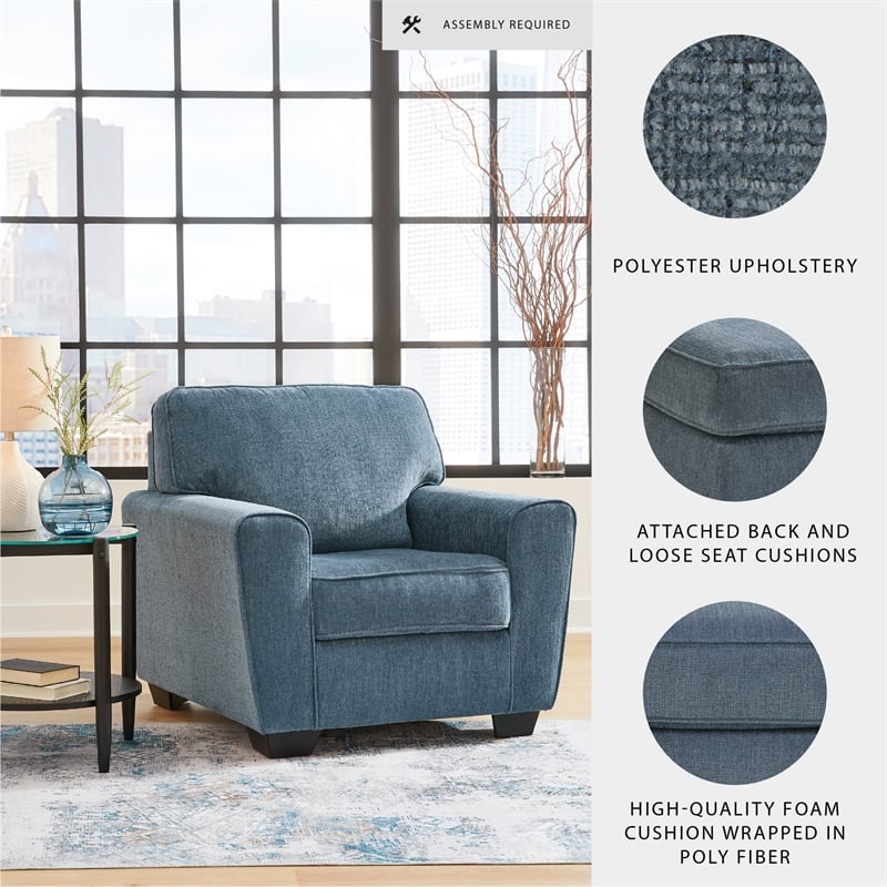 Signature Design by Ashley Cashton Blue Chair