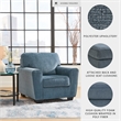 Signature Design by Ashley Cashton Blue Chair