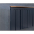 Signature Design by Ashley Landocken Brown & Blue Queen Panel Headboard