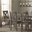 Signature Design by Ashley Caitbrook Gray Dining Table and Chairs - Set of 7