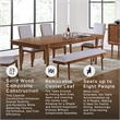 Signature Design by Ashley Lyncott Brown Dining Extension Table