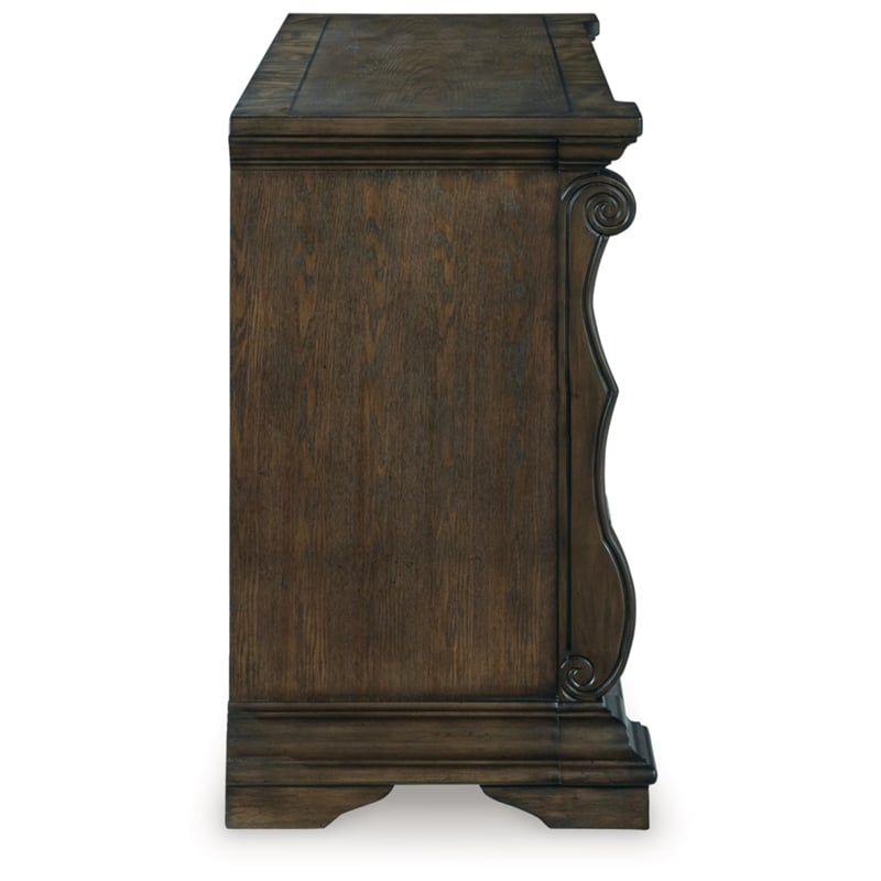 Signature Design by Ashley Maylee Dark Brown Dining Buffet