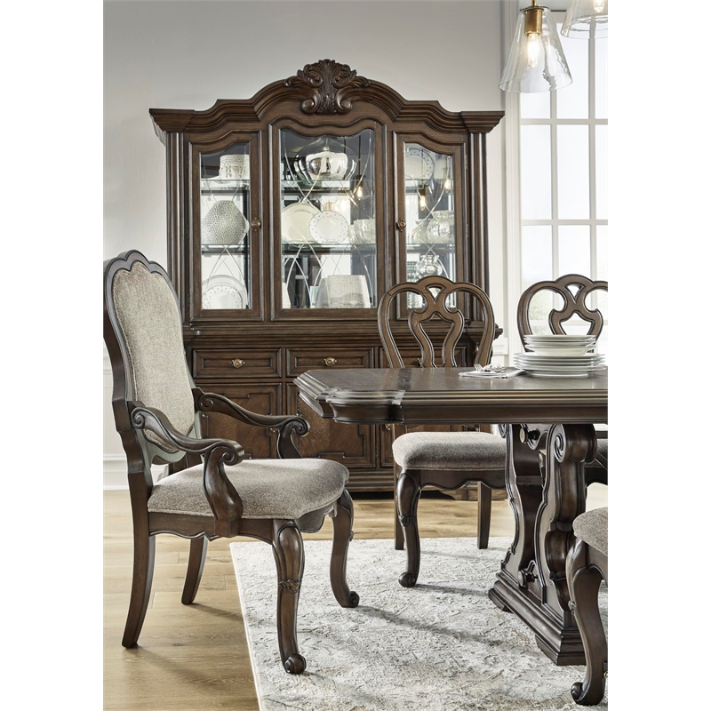 Signature Design by Ashley Maylee Dark Brown Dining Buffet