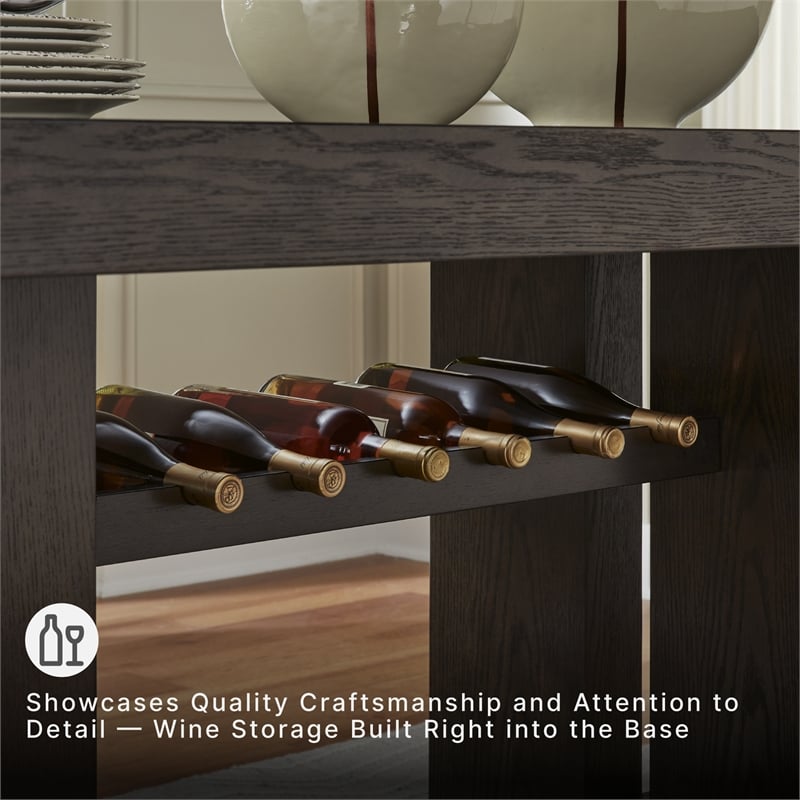 Signature Design by Ashley Burkhaus Dark Brown Counter Height Dining Table