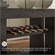 Signature Design by Ashley Burkhaus Dark Brown Counter Height Dining Table