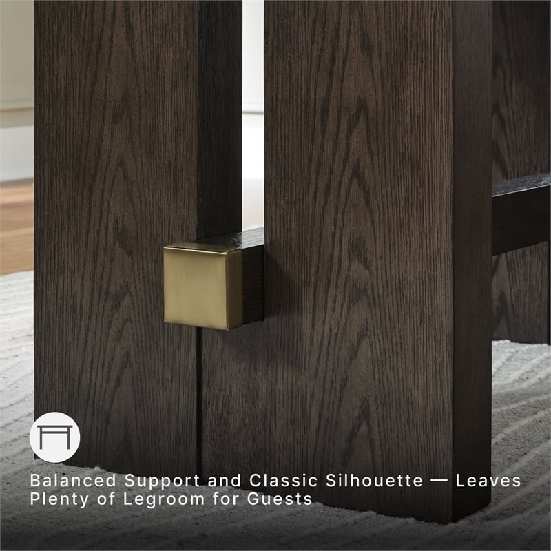 Signature Design by Ashley Burkhaus Dark Brown Counter Height Dining Table