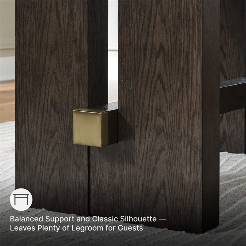 Signature Design by Ashley Burkhaus Dark Brown Counter Height Dining Table