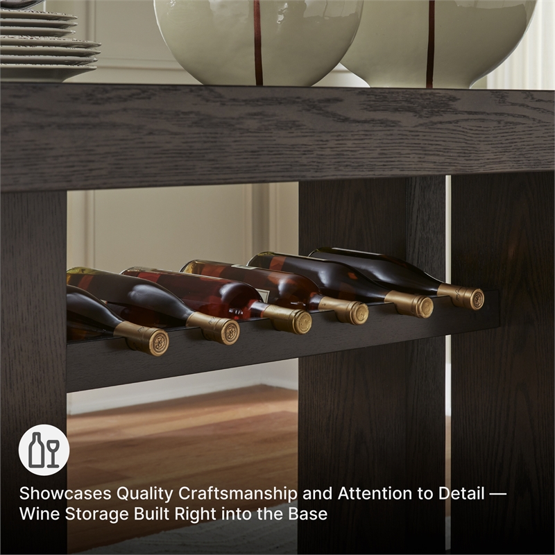 Signature Design by Ashley Burkhaus Dark Brown Counter Height Dining Table