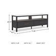 Signature Design by Ashley Cadmori Black & White 72