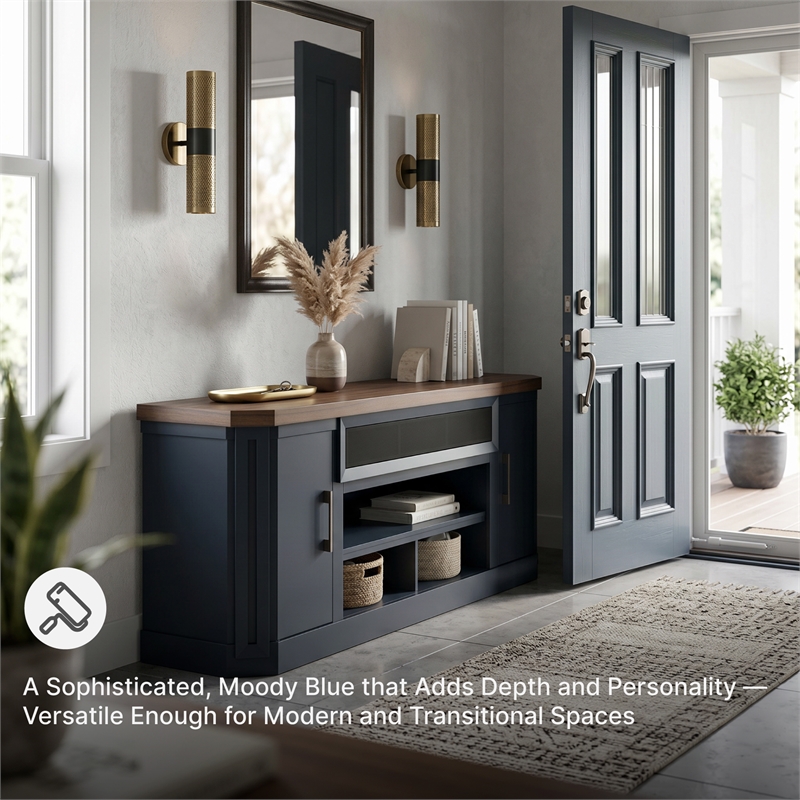 Signature Design by Ashley Landocken Brown & Blue 83