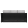Ashley Furniture Beachcroft Black & Light Gray Outdoor Sofa with Cushion