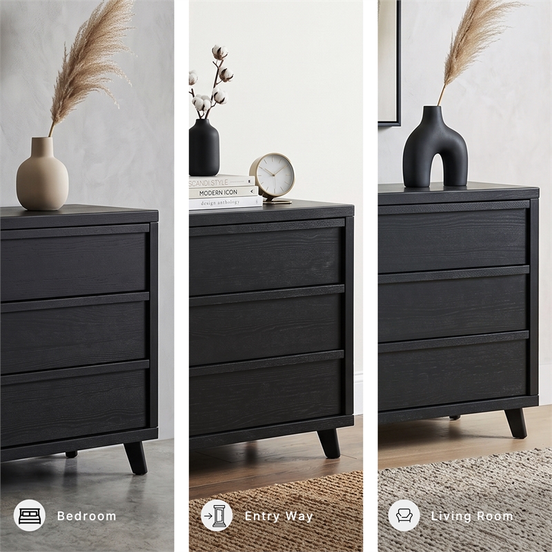 Ashley Furniture Danziar Black Dresser