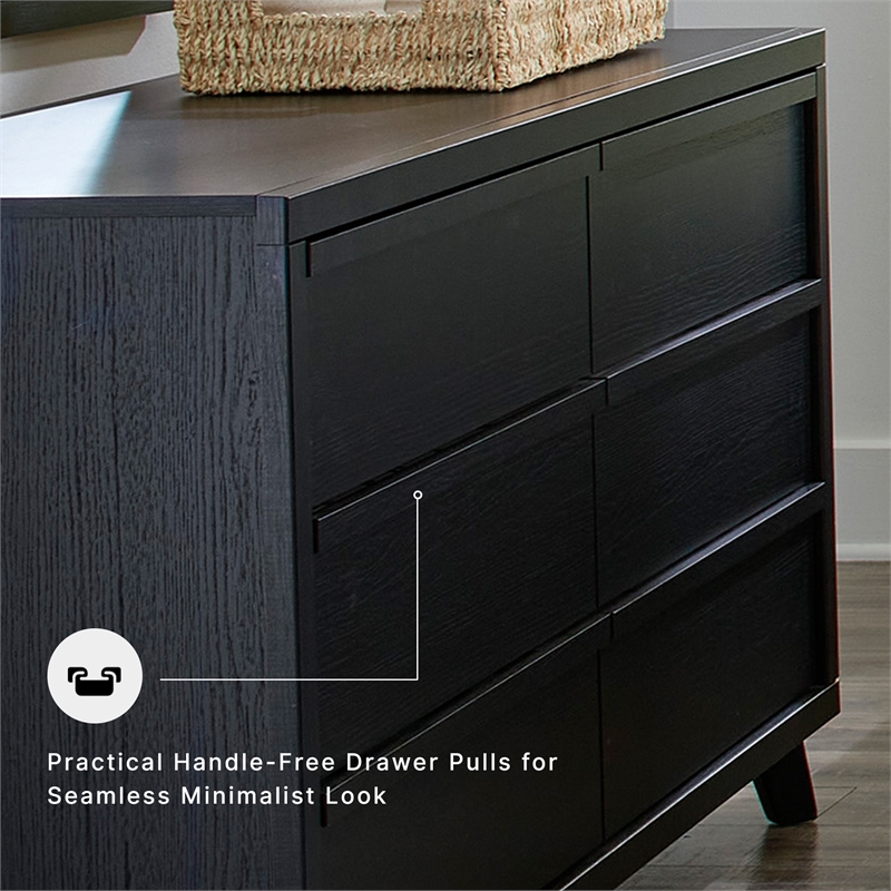 Ashley Furniture Danziar Black Dresser
