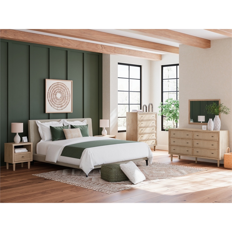 Signature Design by Ashley Cielden Bedroom Dresser in Brown & Gray