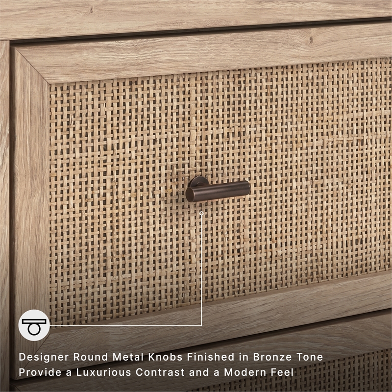 Signature Design by Ashley Cielden Bedroom Dresser in Brown & Gray
