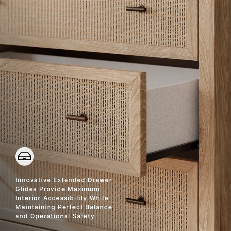 Signature Design by Ashley Cielden Bedroom Dresser in Brown & Gray