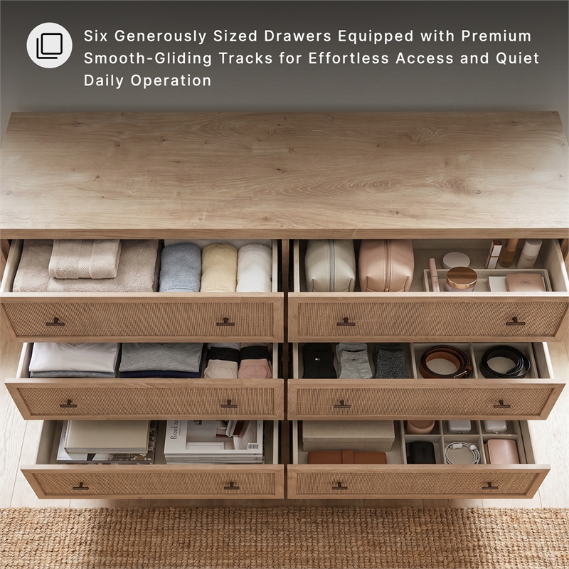 Signature Design by Ashley Cielden Bedroom Dresser in Brown & Gray