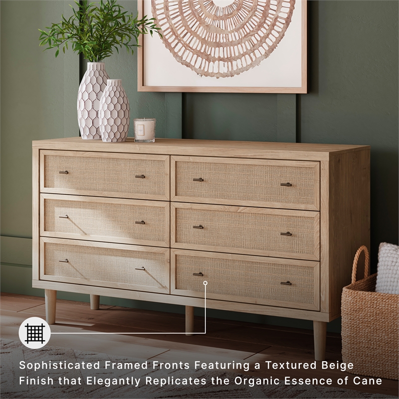 Signature Design by Ashley Cielden Bedroom Dresser in Brown & Gray
