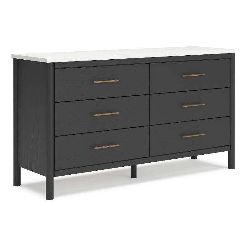 Ashley Furniture Cadmori Black & White Dresser