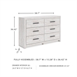 Ashley Furniture Cayboni Whitewash Dresser