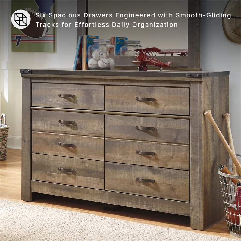 Ashley Furniture Trinell Brown Dresser