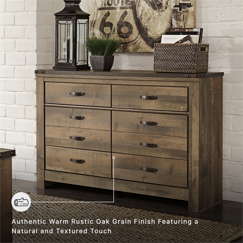 Ashley Furniture Trinell Brown Dresser