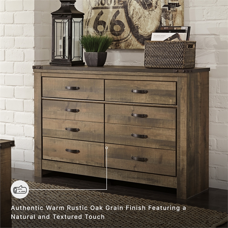 Ashley Furniture Trinell Brown Dresser