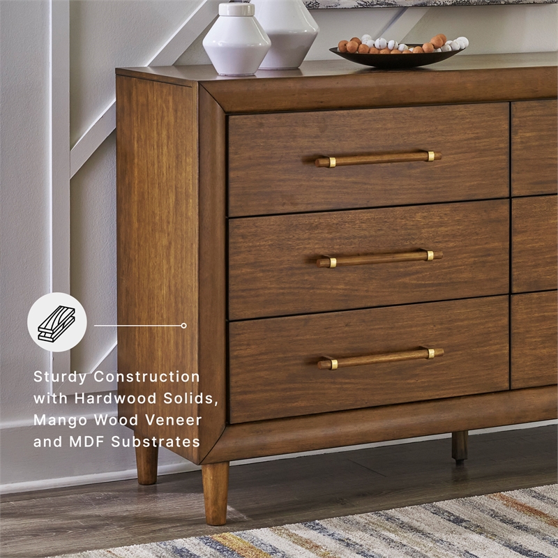 Ashley Furniture Lyncott Brown Dresser