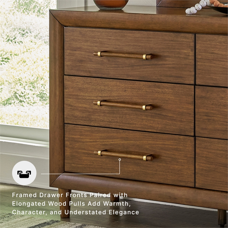 Ashley Furniture Lyncott Brown Dresser