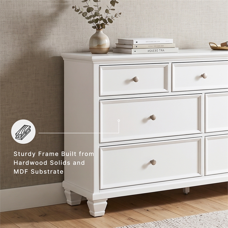 Ashley Furniture Fortman White Dresser