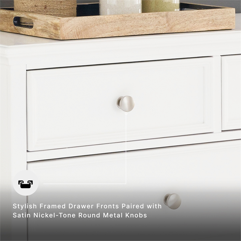 Ashley Furniture Fortman White Dresser