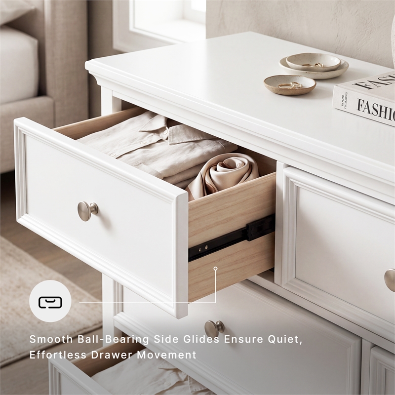 Ashley Furniture Fortman White Dresser
