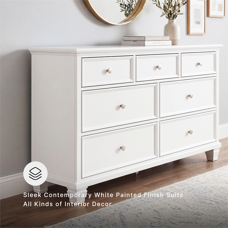 Ashley Furniture Fortman White Dresser
