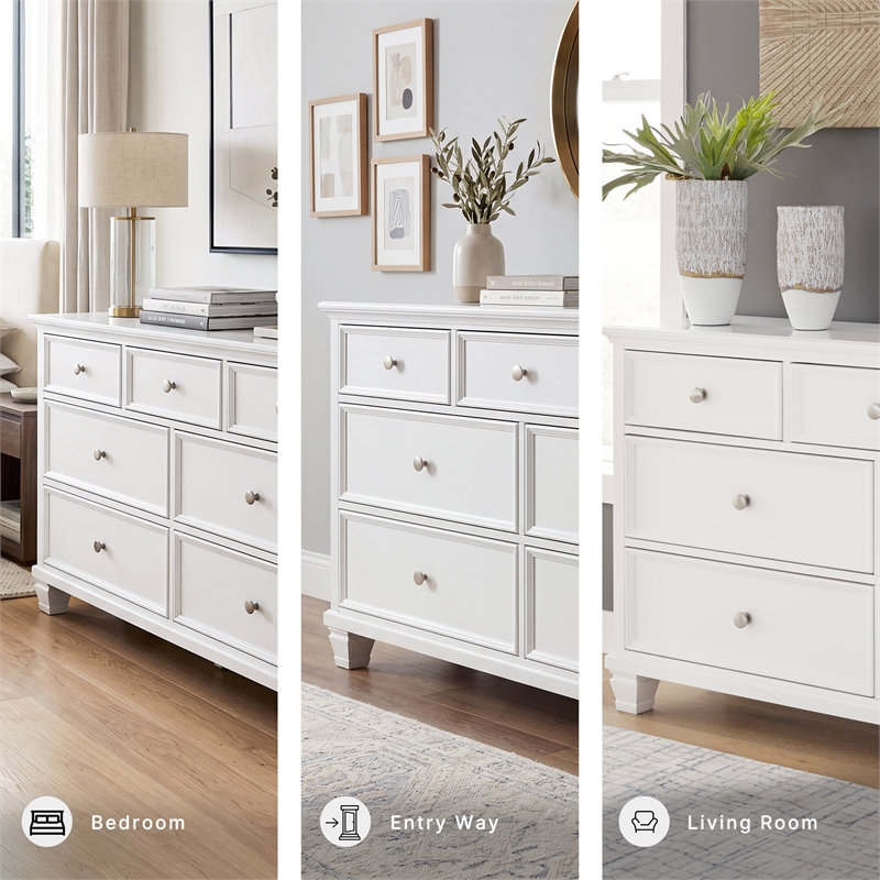 Ashley Furniture Fortman White Dresser